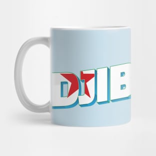 Djibouti Vintage style retro souvenir Mug